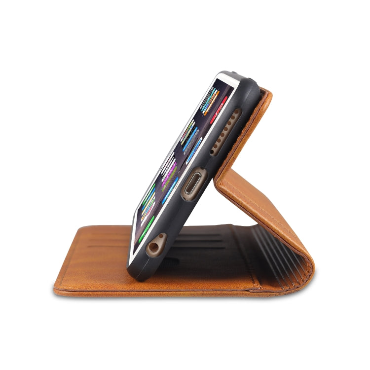 AZNS Magnetic Calf Texture Horizontal Flip Leather Case with Card Slots & Holder & Wallet For iPhone 6 Plus(Red) - HoMEdemic™ 