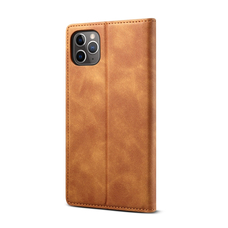 For iPhone 11 Pro GUSSIM GS-001 Business Style Horizontal Flip Skin Feel PU Leather Case with Holder & Card Slots & Wallet & Photo Frame (Brown) - HoMEdemic™ 