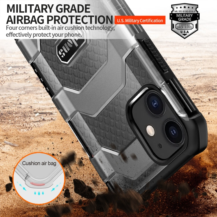 For iPhone 12 mini wlons Explorer Series PC+TPU Protective Case (Red) - HoMEdemic™ 