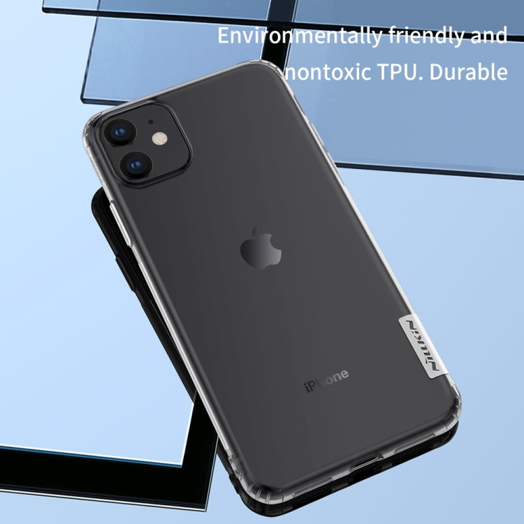 For iPhone 11 NILLKIN Nature TPU Transparent Soft Protective Case(White) - HoMEdemic™ 