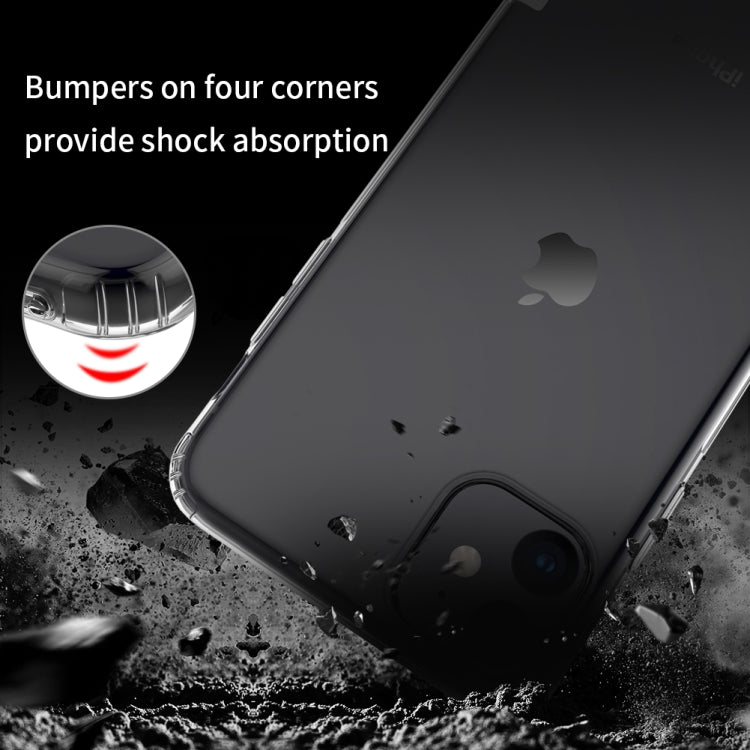 For iPhone 11 NILLKIN Nature TPU Transparent Soft Protective Case(White) - HoMEdemic™ 