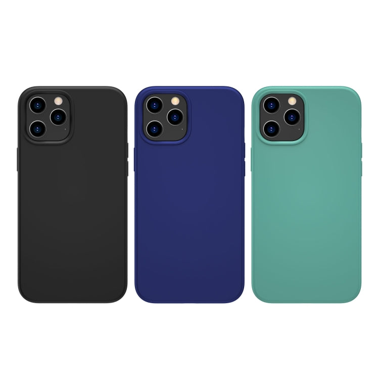 For iPhone 12 / 12 Pro WK WPC-005 iDeal Series Magnetic Liquid Silicone Full Coverage Shockproof Magsafe Case with Magsafe Charging Magnet(Green) - HoMEdemic™ 