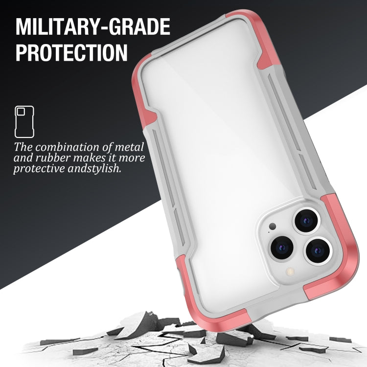 For iPhone 12 iPAKY Thunder Series Aluminum alloy Shockproof Protective Case(Rose gold) - HoMEdemic™ 