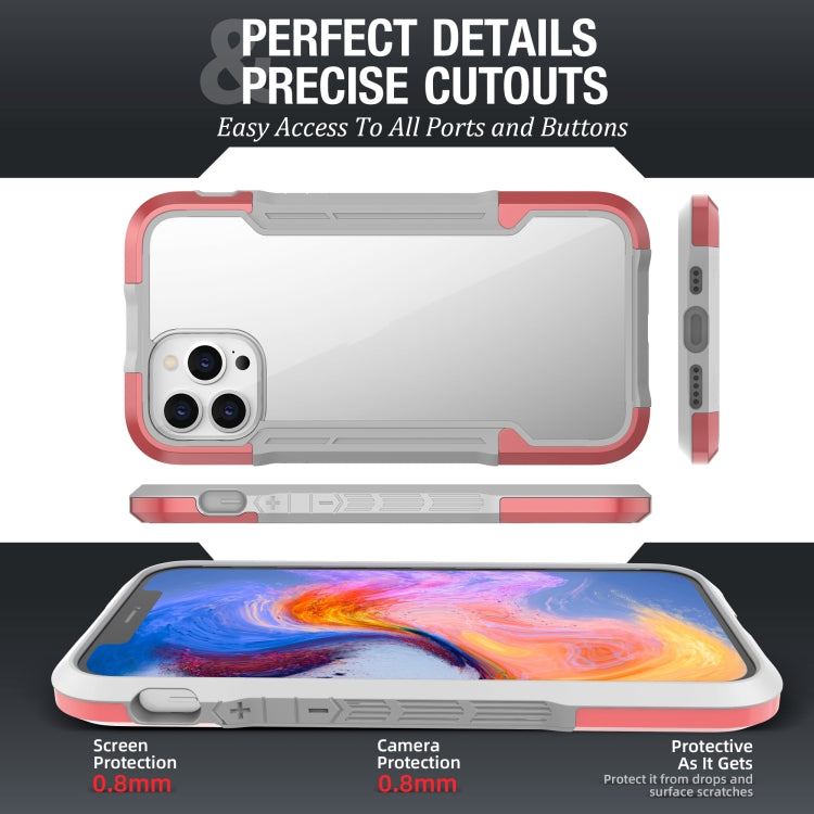 For iPhone 12 iPAKY Thunder Series Aluminum alloy Shockproof Protective Case(Rose gold) - HoMEdemic™ 