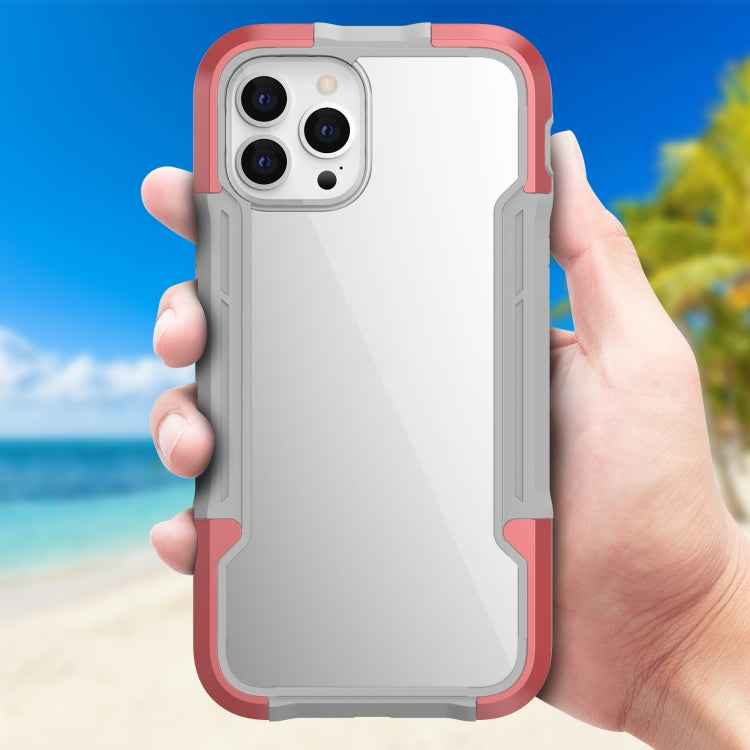 For iPhone 12 iPAKY Thunder Series Aluminum alloy Shockproof Protective Case(Rose gold) - HoMEdemic™ 