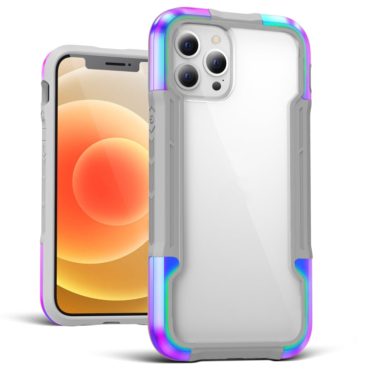 For iPhone 12 Pro iPAKY Thunder Series Aluminum alloy Shockproof Protective Case(Rainbow) - HoMEdemic™ 
