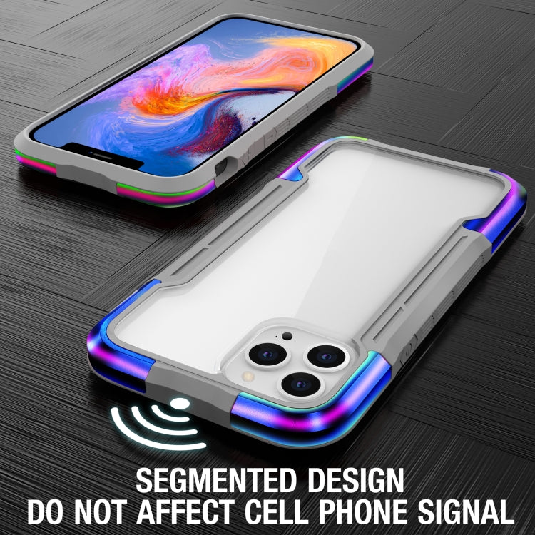 For iPhone 12 Pro iPAKY Thunder Series Aluminum alloy Shockproof Protective Case(Rainbow) - HoMEdemic™ 