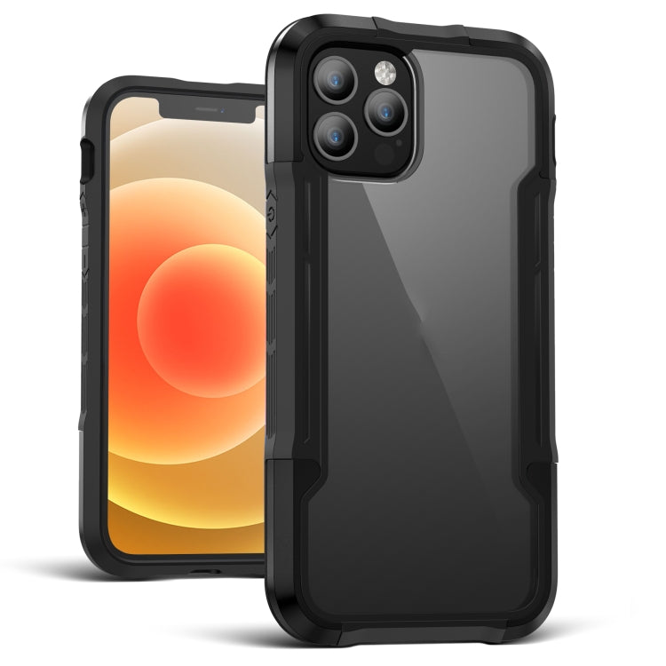 For iPhone 12 Pro iPAKY Thunder Series Aluminum alloy Shockproof Protective Case(Black) - HoMEdemic™ 
