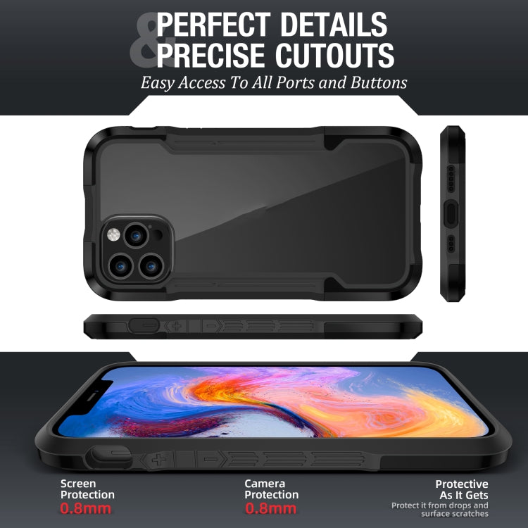 For iPhone 12 Pro iPAKY Thunder Series Aluminum alloy Shockproof Protective Case(Black) - HoMEdemic™ 