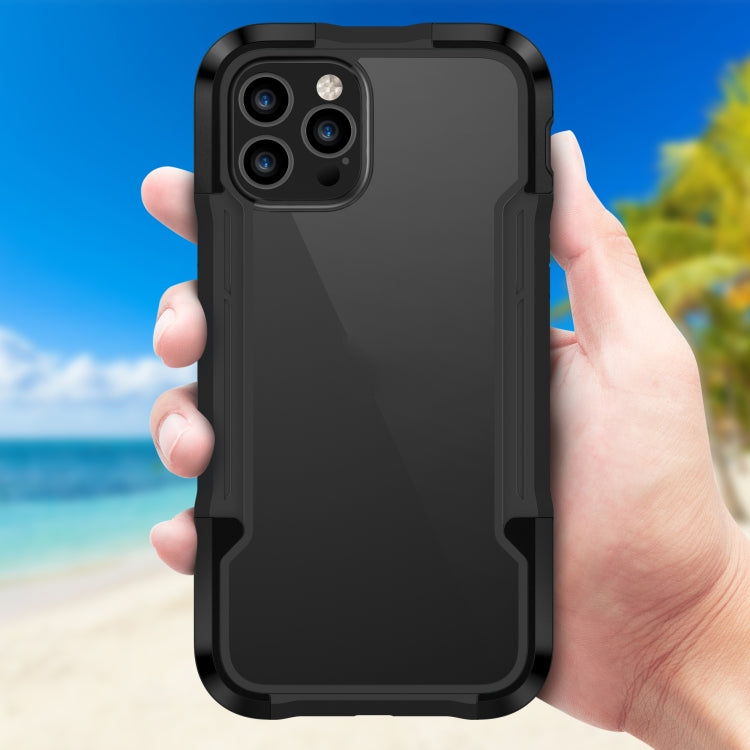 For iPhone 12 Pro iPAKY Thunder Series Aluminum alloy Shockproof Protective Case(Black) - HoMEdemic™ 