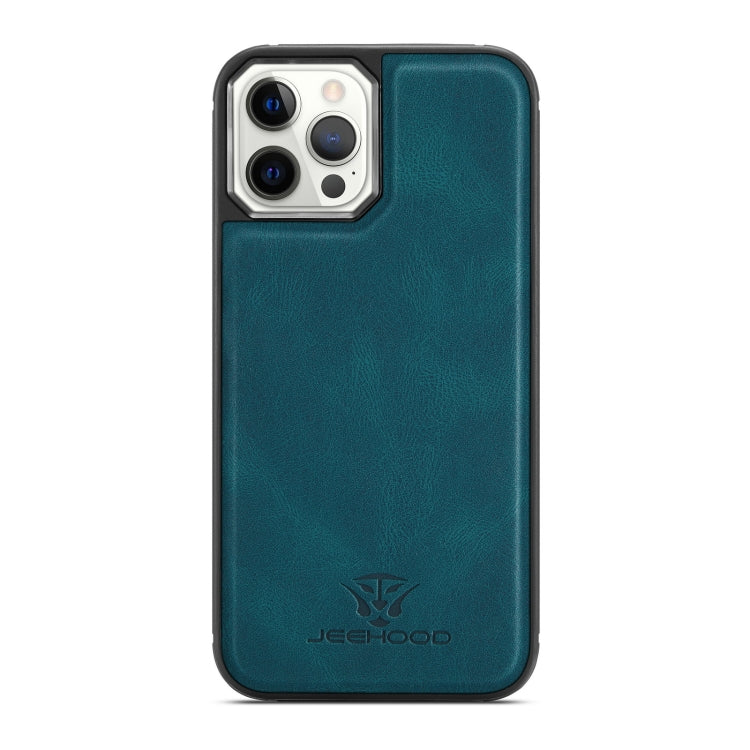 For iPhone 12 mini JEEHOOD Retro Magnetic Detachable Protective Case with Wallet & Card Slot & Holder (Blue) - HoMEdemic™ 