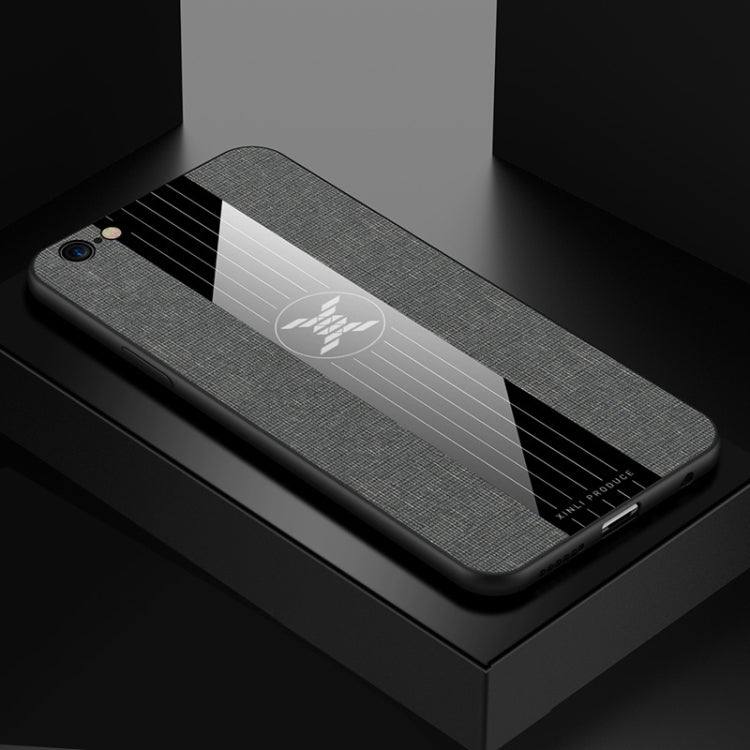 For iPhone 6 & 6s XINLI Stitching Cloth Texture Shockproof TPU Protective Case(Gray) - HoMEdemic™ 