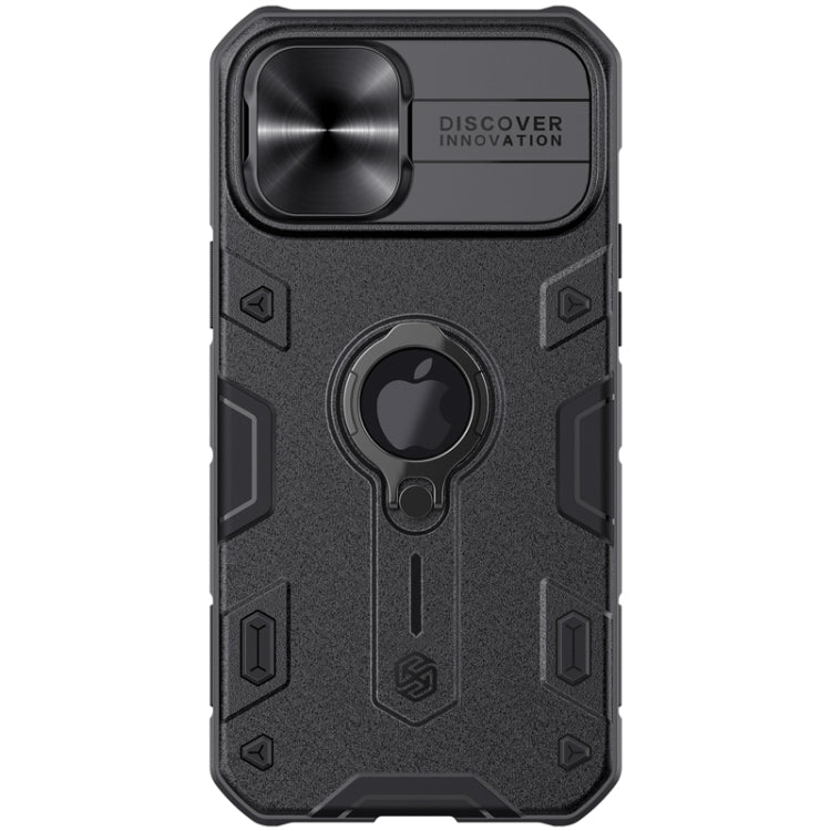 For iPhone 12 Pro Max NILLKIN Shockproof CamShield Armor Protective Case with Invisible Ring Holder(Black) - HoMEdemic™ 