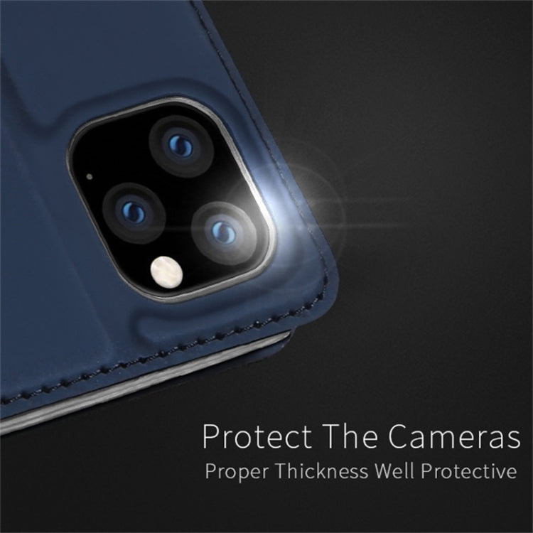 For iPhone 11 DUX DUCIS Skin Pro Series Shockproof Horizontal Flip Leather Case with Holder & Card Slots(Black) - HoMEdemic™ 