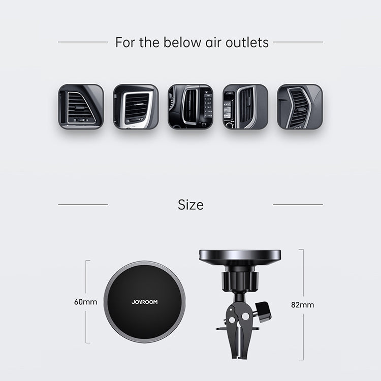 JOYROOM JR-ZS240 15W Max Car Magnetic Wireless Charge Holder - HoMEdemic™ 