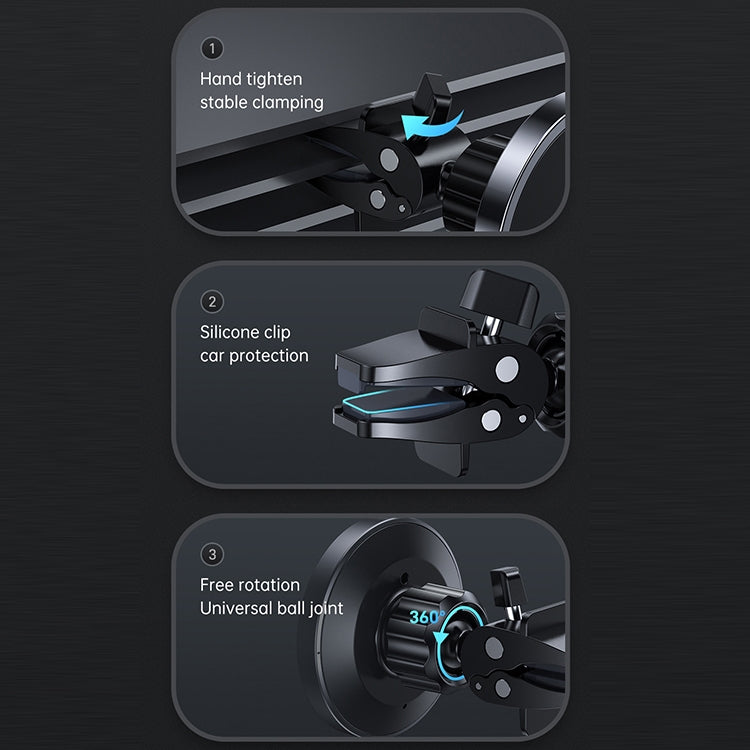 JOYROOM JR-ZS240 15W Max Car Magnetic Wireless Charge Holder - HoMEdemic™ 