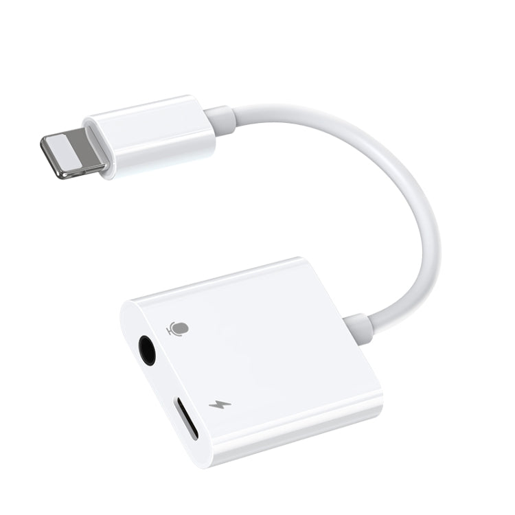 JOYROOM S-Y105 2A 18W 8 Pin to 8 Pin + 3.5mm Audio Converter(White) - HoMEdemic™ 