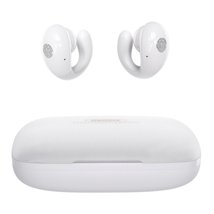 Remax TWS-17 Bluetooth 5.0 Ear Clip Style True Wireless Stereo Bluetooth Earphone(White) - HoMEdemic™ 