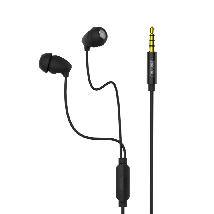 REMAX RM-588 In-Ear Stereo Sleep Earphone with Wire Control & MIC & Support Hands-free(White) - HoMEdemic™ 