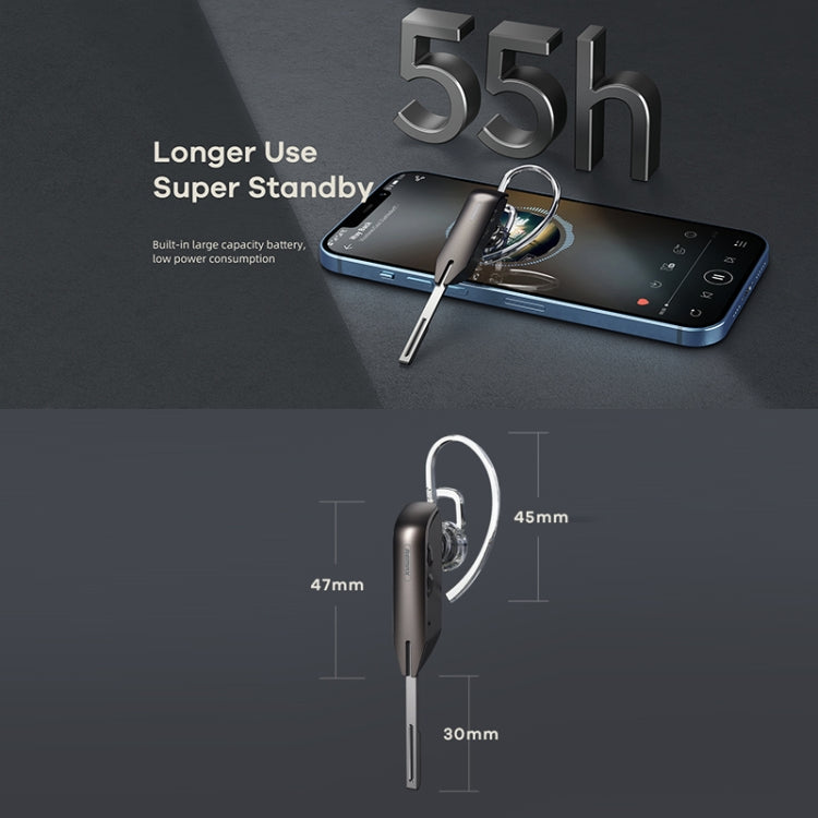Remax RB-T38 Bluetooth 5.0 Wireless Metal Noise Reduction Bluetooth Earphone(Black) - HoMEdemic™ 
