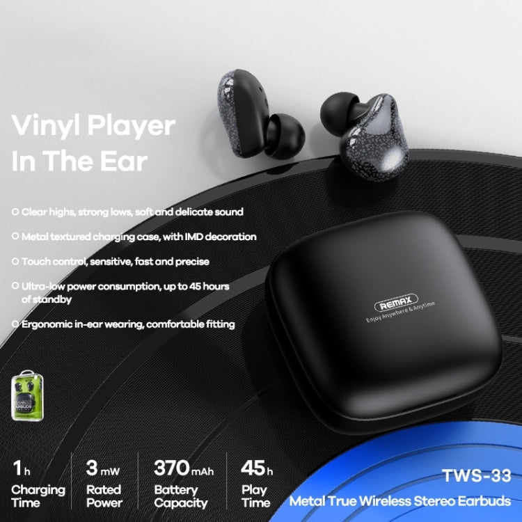Remax TWS-33 Bluetooth 5.0 True Wireless Stereo Music Bluetooth Earphone(Green) - HoMEdemic™ 