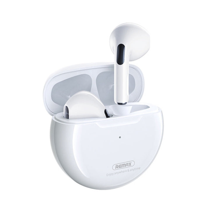 Remax TWS-50i Bluetooth 5.1 True Wireless Stereo Music Bluetooth Earphone(White) - HoMEdemic™ 