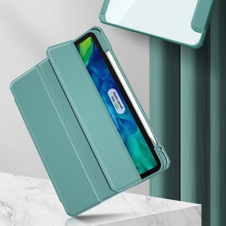 For iPad Pro 11 2022 / 2021 / 2020 Mutural Pinyue Series PC + TPU Horizontal Flip Leather Tablet Case with Holder & Pen Slot & Sleep / Wake-up Function(Sky Blue) - HoMEdemic™ 