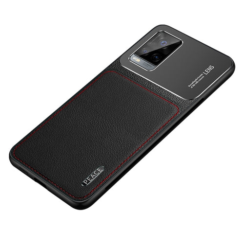 Frosted Metal + Leather Texture Protective Case - HoMEdemic™ 