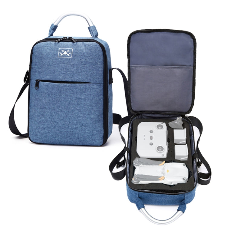 Shockproof Waterproof Single Shoulder Storage Travel Carrying Cover Case Box for DJI Air 2S(Blue+Black Liner) - HoMEdemic™ 