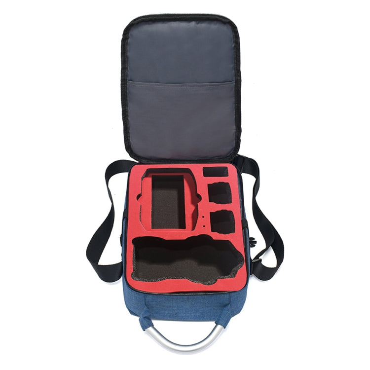 Shockproof Waterproof Single Shoulder Storage Travel Carrying Cover Case Box for DJI Air 2S(Blue+Red Liner) - HoMEdemic™ 