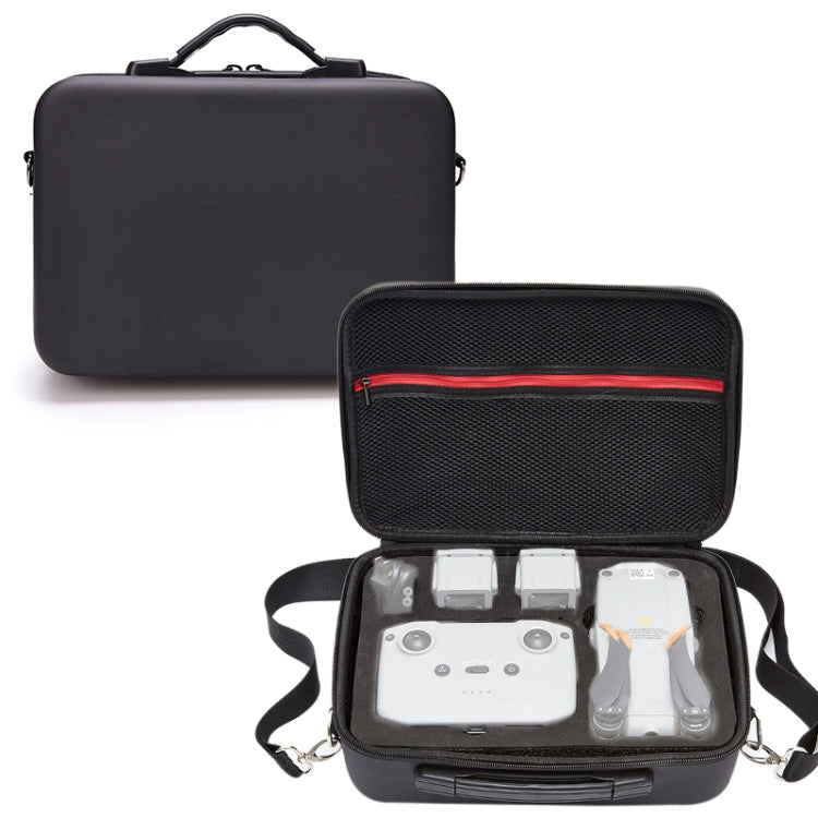 Portable Single Shoulder Storage Travel Carrying PU Cover Case Box for DJI Air 2S(Black + Black Liner) - HoMEdemic™ 