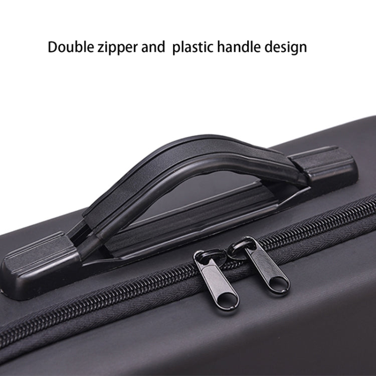 Portable Single Shoulder Storage Travel Carrying PU Cover Case Box for DJI Air 2S(Black + Red Liner) - HoMEdemic™ 