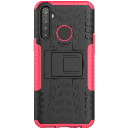 Tire Texture TPU + PC Shockproof Case with Holder, For OPPO Realme 5, For OPPO RENO 2, For iPad 10.2 - HoMEdemic™ 