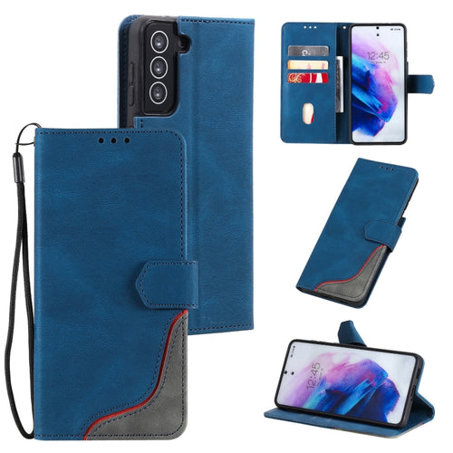 Three-color Stitching Calf Texture Horizontal Flip Leather Case with Holder & Card Slots & Wallet - HoMEdemic™ 