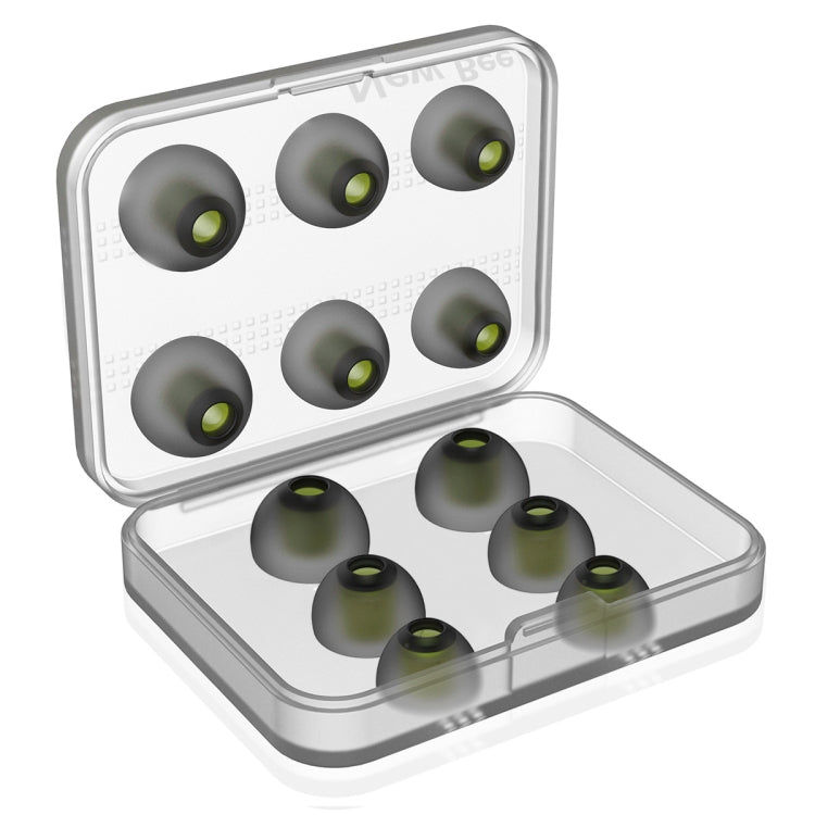 6 Pairs New Bee NB-M1 In-ear Silicone Ear Caps with Storage Box, Suitable for 5mm-7mm Earphone Plugs - HoMEdemic™ 