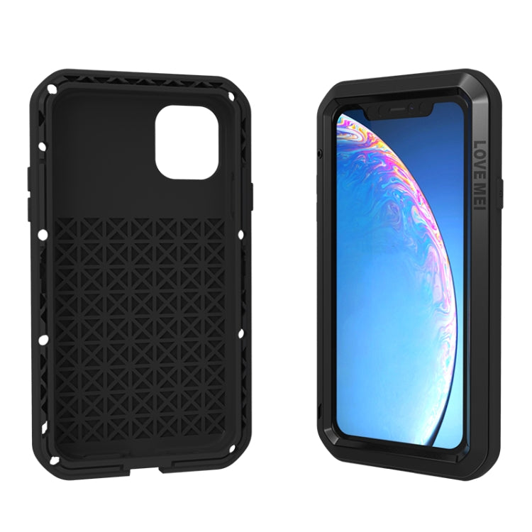 For iPhone 11 Pro Max LOVE MEI Metal Shockproof Waterproof Dustproof Protective Case(Yellow) - HoMEdemic™ 