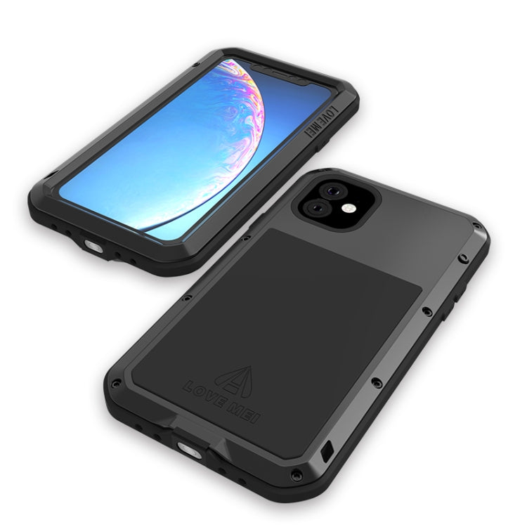 For iPhone 11 Pro Max LOVE MEI Metal Shockproof Waterproof Dustproof Protective Case(Yellow) - HoMEdemic™ 