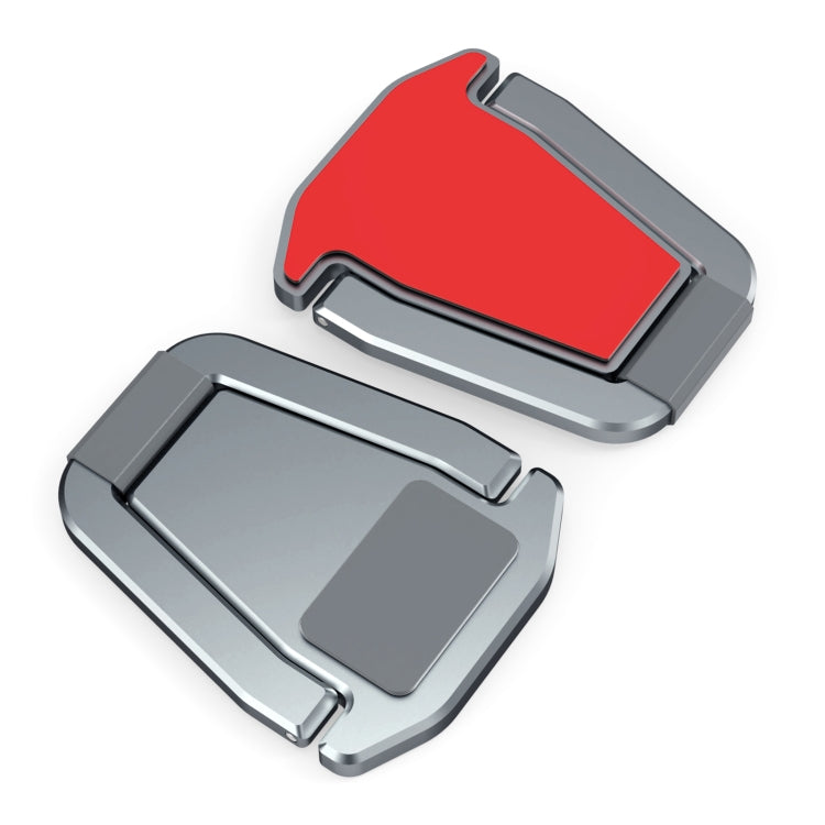 2 PCS R-JUST HZ07 Universal Stickable Shield Shape Aluminum Alloy Laptop Foldable Stand(Gray) - HoMEdemic™ 