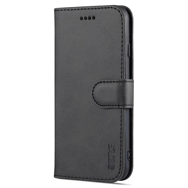 AZNS Skin Feel Calf Texture Horizontal Flip Leather Case with Card Slots & Holder & Wallet For iPhone 7 / 8 / SE (2020)(Black) - HoMEdemic™ 