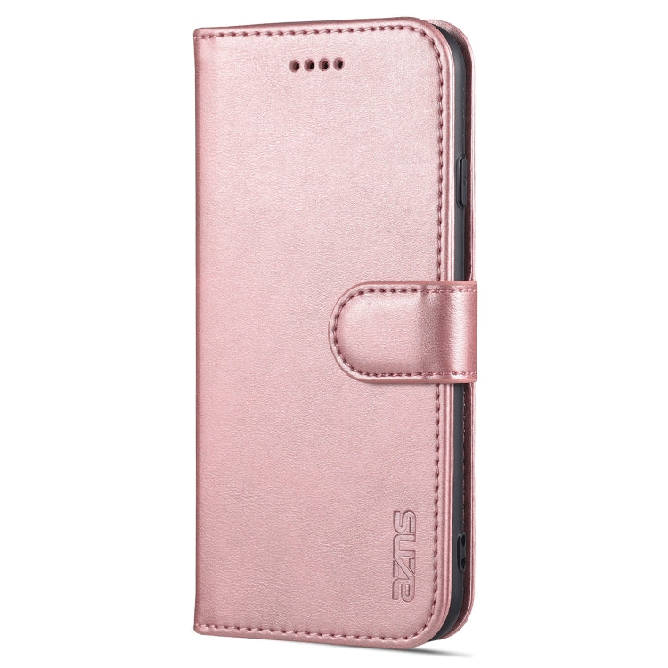 AZNS Skin Feel Calf Texture Horizontal Flip Leather Case with Card Slots & Holder & Wallet For iPhone 7 / 8 / SE (2020)(Rose Gold) - HoMEdemic™ 