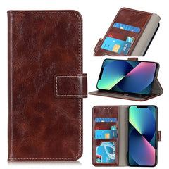 Retro Crazy Horse Texture Horizontal Flip Leather Case with Holder & Card Slots & Photo Frame & Wallet, For iPhone 13 mini, For iPhone 13, For iPhone 13 Pro, For iPhone 13 Pro Max - HoMEdemic™ 