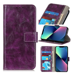 Retro Crazy Horse Texture Horizontal Flip Leather Case with Holder & Card Slots & Photo Frame & Wallet, For iPhone 13 mini, For iPhone 13, For iPhone 13 Pro, For iPhone 13 Pro Max - HoMEdemic™ 