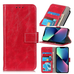 Retro Crazy Horse Texture Horizontal Flip Leather Case with Holder & Card Slots & Photo Frame & Wallet, For iPhone 13 mini, For iPhone 13, For iPhone 13 Pro, For iPhone 13 Pro Max - HoMEdemic™ 