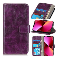 Retro Crazy Horse Texture Horizontal Flip Leather Case with Holder & Card Slots & Photo Frame & Wallet, For iPhone 13 mini, For iPhone 13, For iPhone 13 Pro, For iPhone 13 Pro Max - HoMEdemic™ 