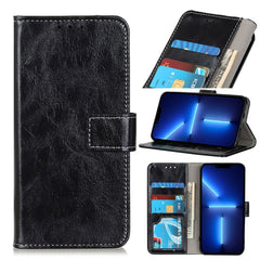 Retro Crazy Horse Texture Horizontal Flip Leather Case with Holder & Card Slots & Photo Frame & Wallet, For iPhone 13 mini, For iPhone 13, For iPhone 13 Pro, For iPhone 13 Pro Max - HoMEdemic™ 