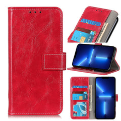 Retro Crazy Horse Texture Horizontal Flip Leather Case with Holder & Card Slots & Photo Frame & Wallet, For iPhone 13 mini, For iPhone 13, For iPhone 13 Pro, For iPhone 13 Pro Max - HoMEdemic™ 