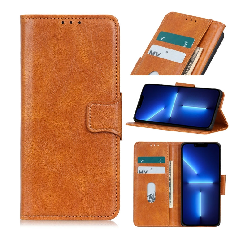 Mirren Crazy Horse Texture Horizontal Flip Leather Case with Holder & Card Slots & Wallet, For iPhone 13 mini, For iPhone 13, For iPhone 13 Pro, For iPhone 13 Pro Max, For Nokia C10 / C20
