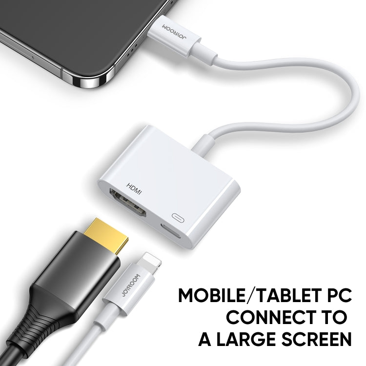 JOYROOM S-H141 1080P 8 Pin to HDMI Converter Adapter(White) - HoMEdemic™ 