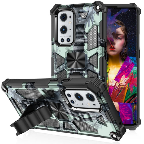 Camouflage Armor Shockproof TPU + PC Magnetic Protective Case with Holder - HoMEdemic™ 