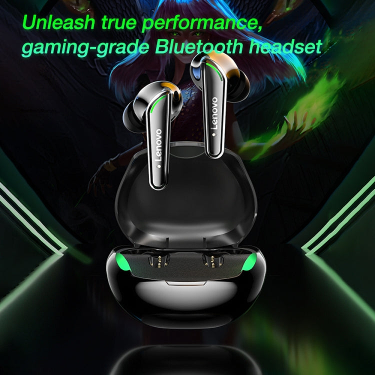 Lenovo XT92 Bluetooth 5.1 TWS Gaming Wireless Bluetooth Earphone(Black) - HoMEdemic™ 